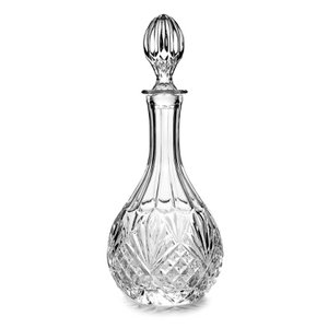 Glass Drop Shaped Decanter Tabletop Clr 31cm THETEL