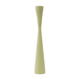 Candleholder wood sandglass 30cm buttermilk