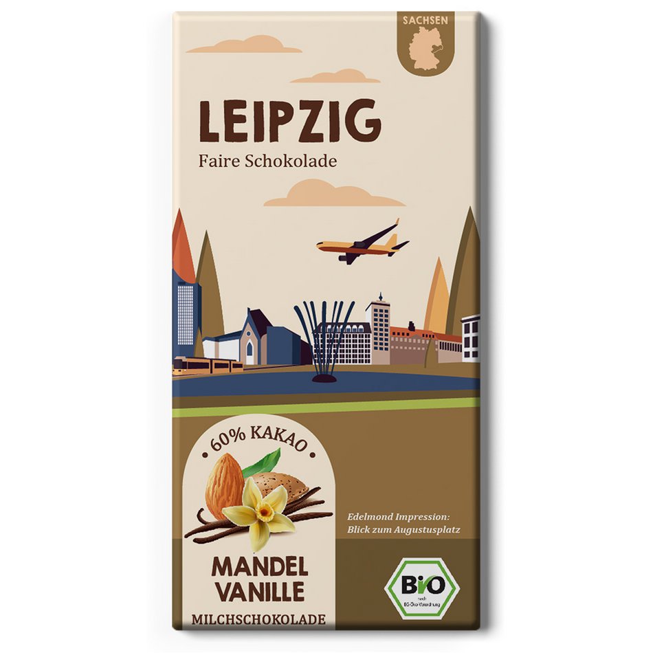 Leipzig city chocolate, organic