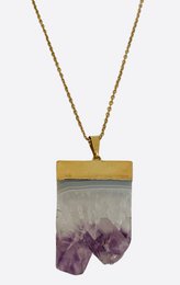 Amethyst necklace