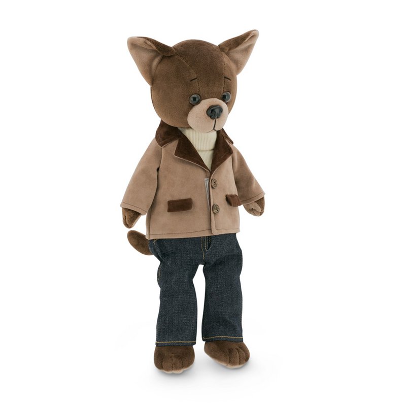 Soft toy, Lucky Doggy - Lucky Alex: Trendy Style (38cm)