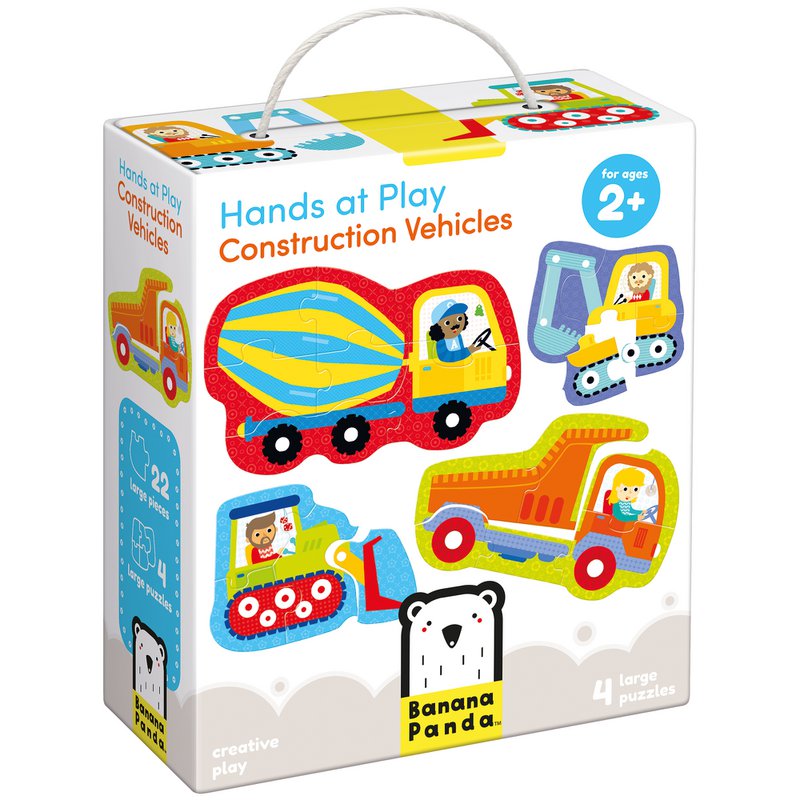 Hands at Play Construction Vehicles 2+