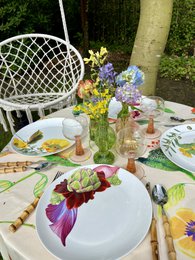 Botanical Wonders - Set of 4 dinner plates