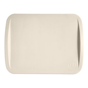 Emile Henry Pizza stone Maestro - 430x330x33mm - Cream