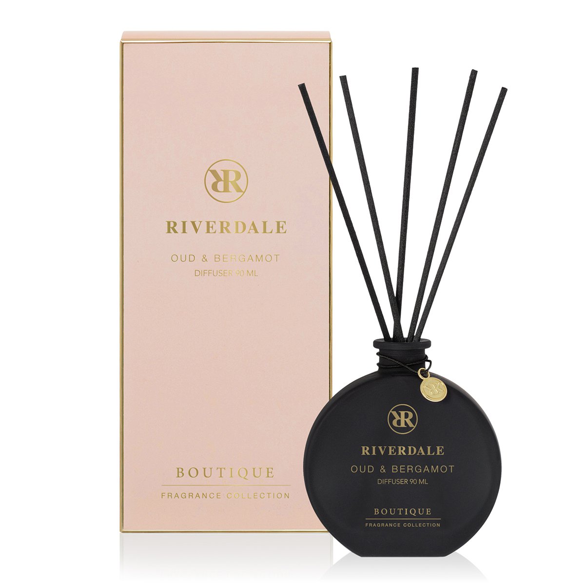Boutique Varillas aromáticas Oud y Bergamota 90ml rosa