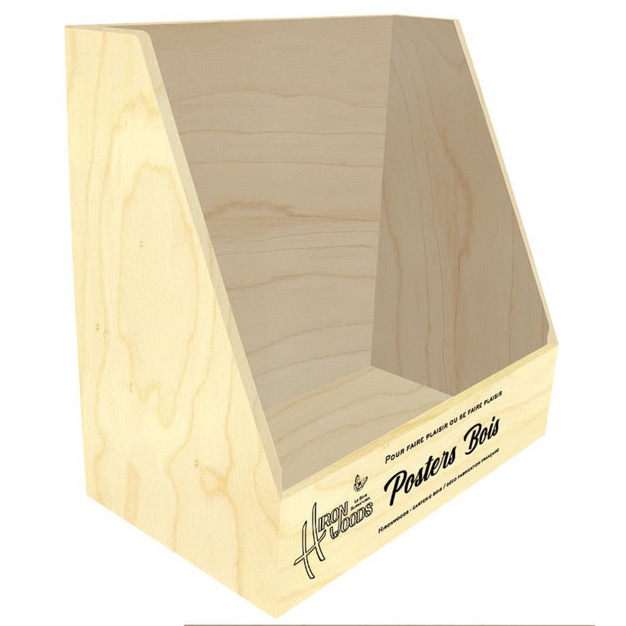 9D. DISPLAY FOR WOODEN POSTERS