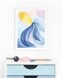 Póster- Blue Tail