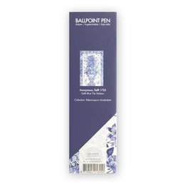 Stylo bille dans coffret, oiseau bleu de Delft