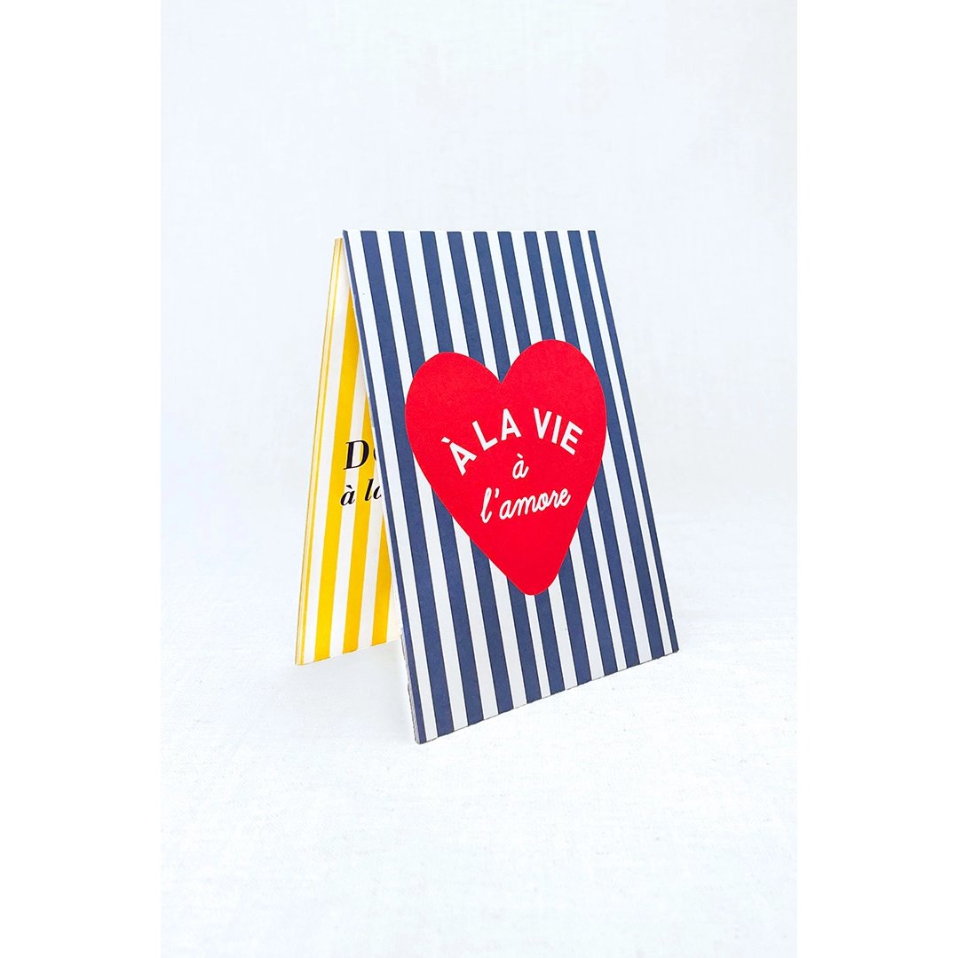 Coeur carte à la Life à l'amore