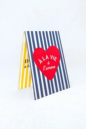 Coeur carte à la Life à l'amore
