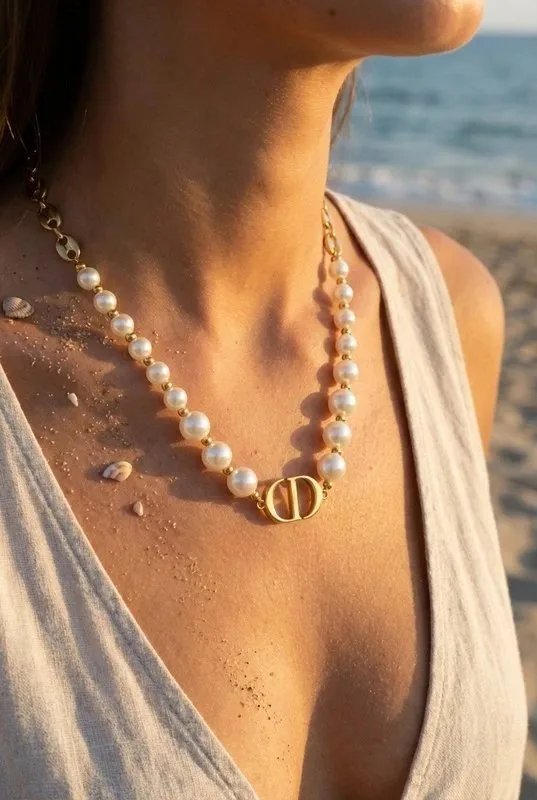 Collier maille marine en acier inoxydable