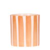 Kolibri Home | Painted stripe - Orange - Ø9cm