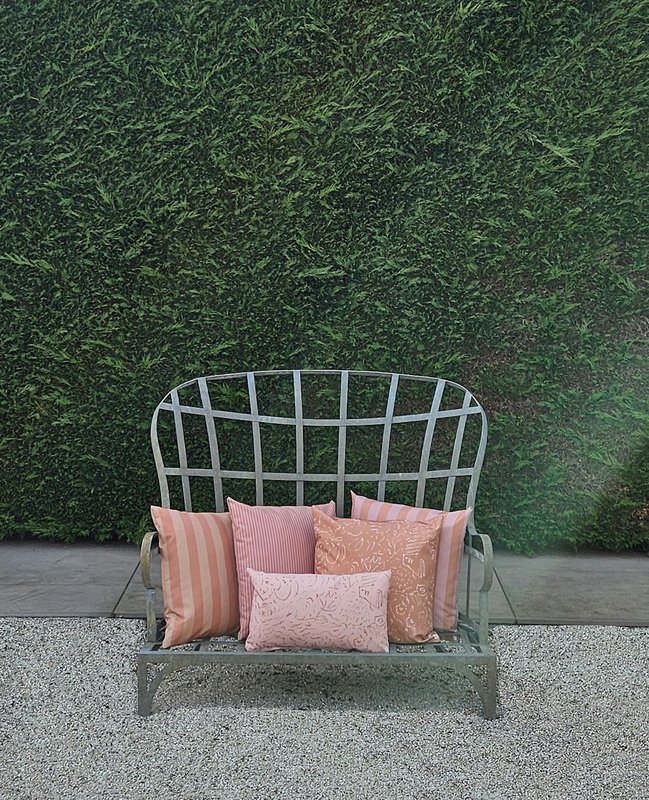 Udendørs pude Roman Orange | 50-50 cm