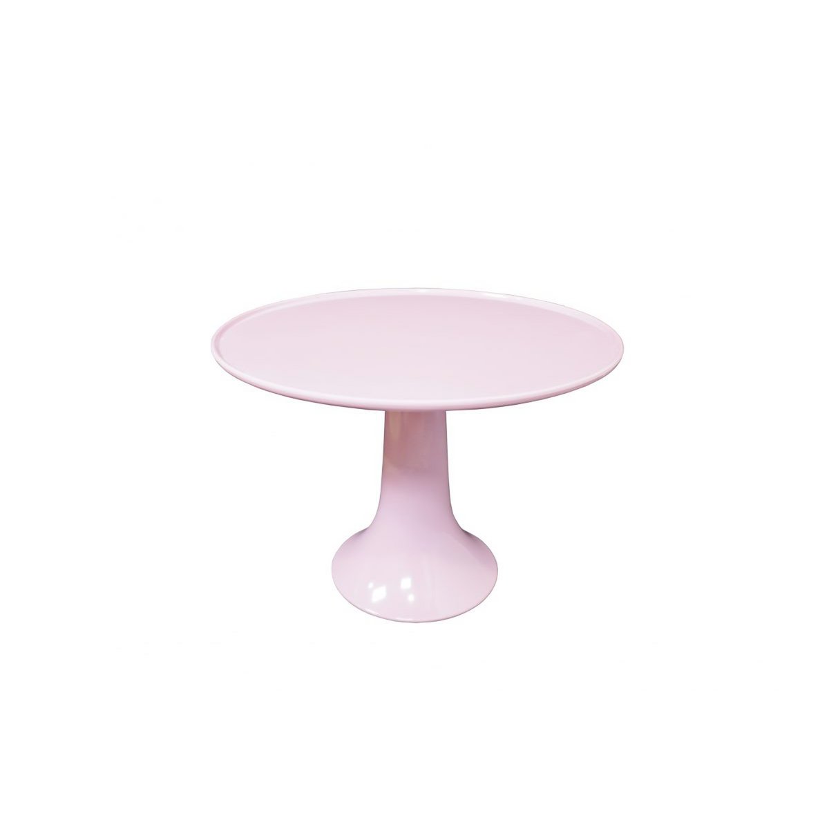 Tortenständer aus Melamin rosa L 27 cm Isabelle Rose