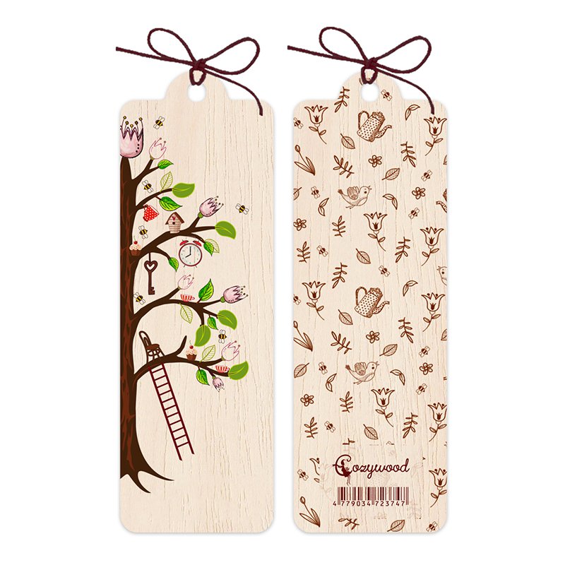 Wooden bookmark Tree of Life