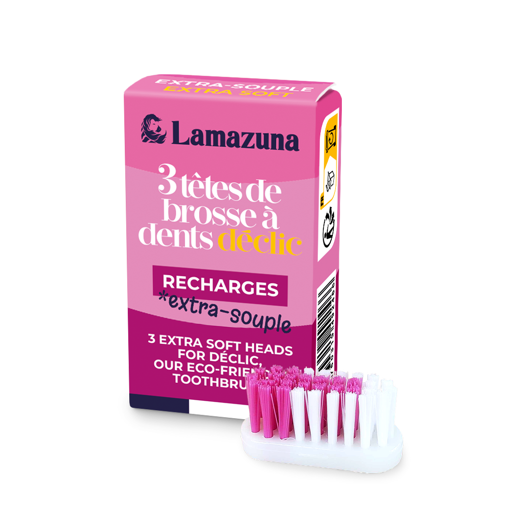 Reload 3 Extra-Souple toothbrush brush heads