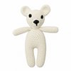 Luna-Leena dog Bella cuddle off white - organic cotton - 0+ - hand crocheted in Nepal