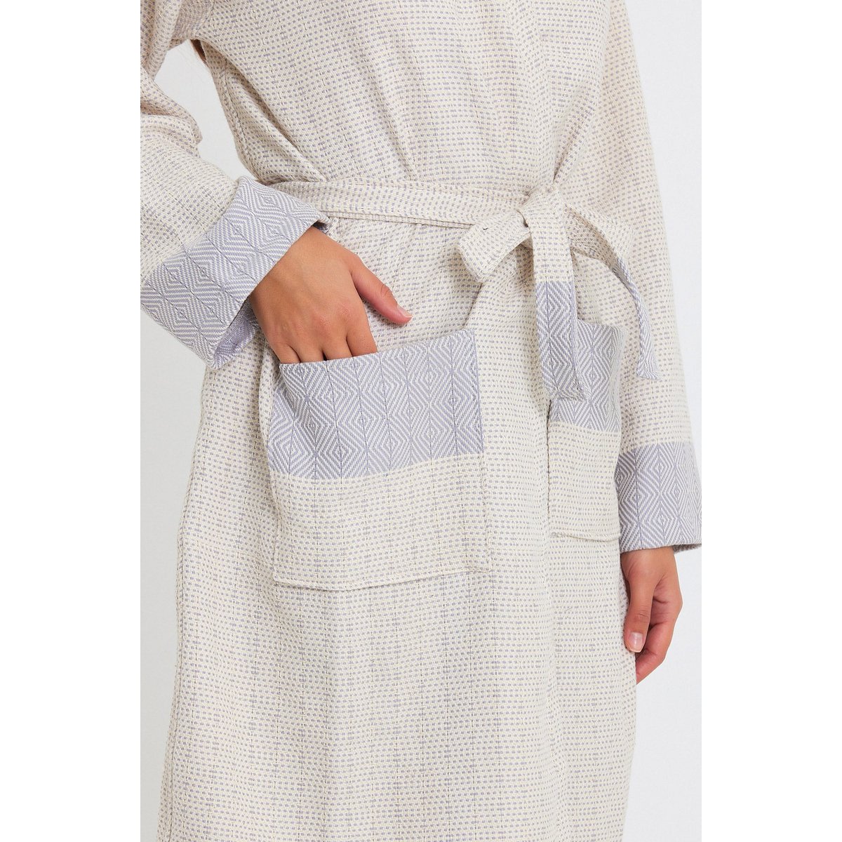 Tuval Bathrobe - Lilac