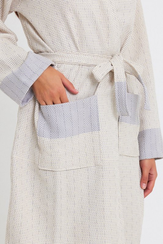 Tuval Bathrobe - Lilac