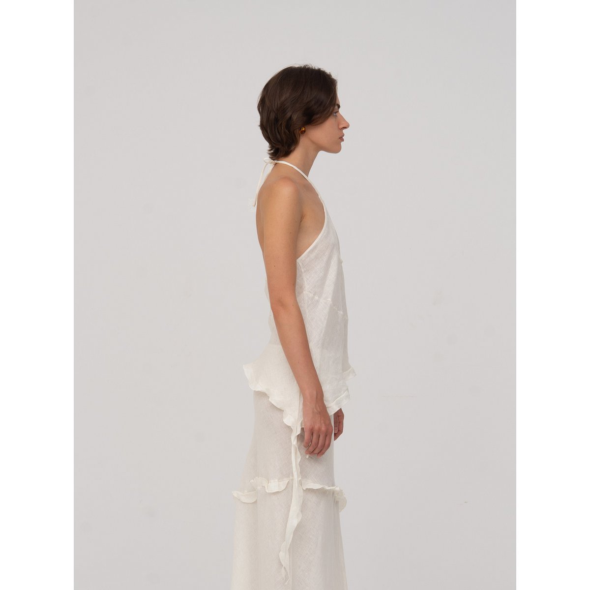 Witte linnen extase top