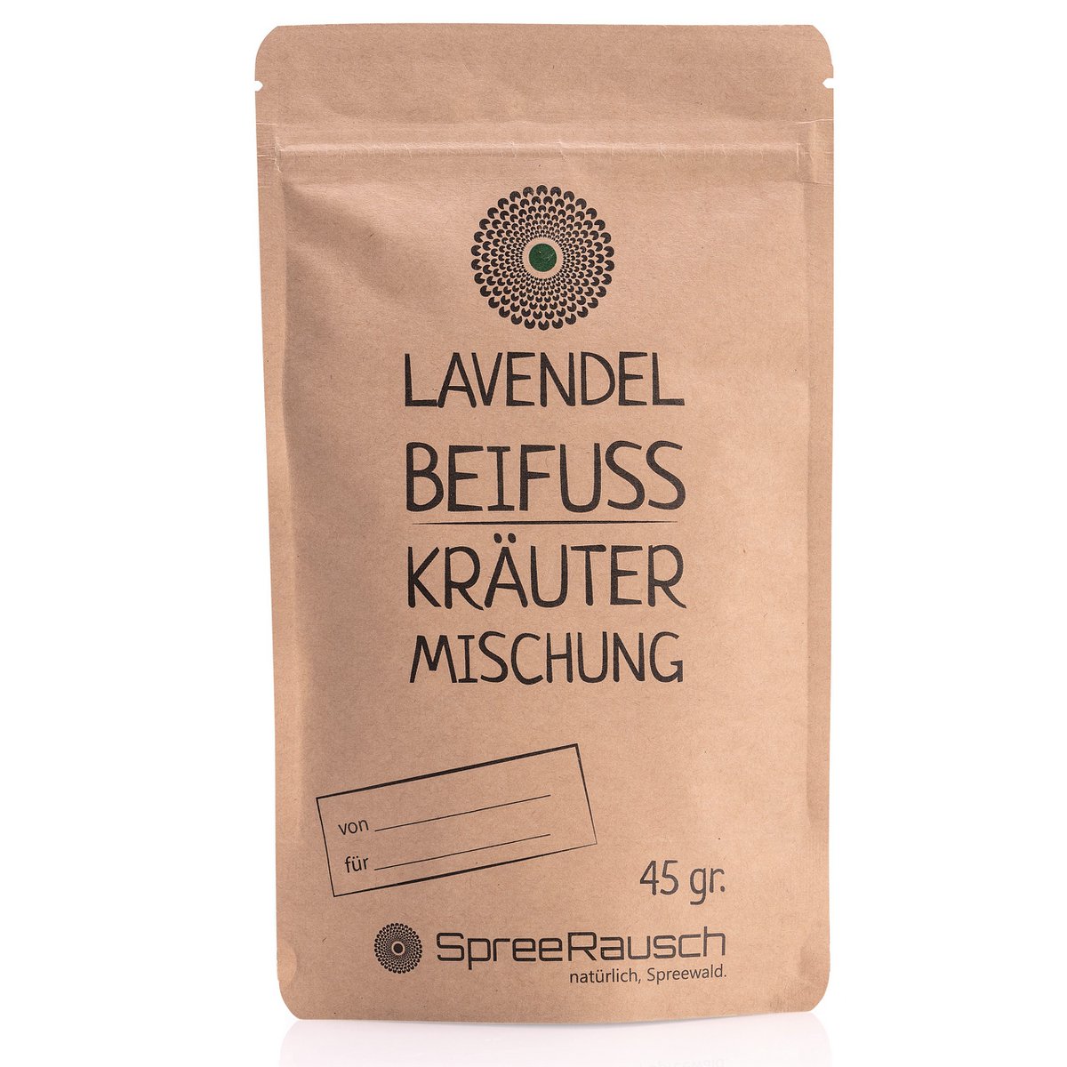 Lavender mugwort tea blend from SpreeRauch, the original herbal blend for many uses
