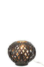 Lampada J-Line - bambù - nero