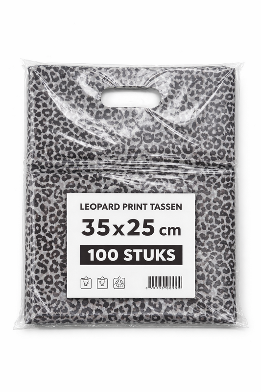 Shopping Bags - Plastic Bags - 5 Sizes - 100 Pieces per size