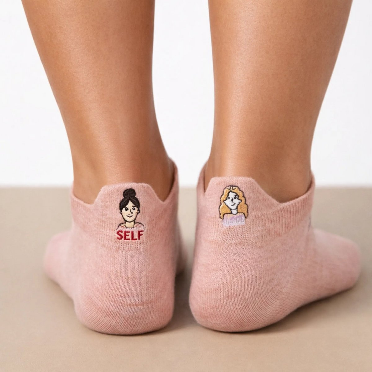 5er-Pack Damen-Sorority-Zungensocken I 35-41