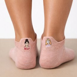 5er-Pack Damen-Sorority-Zungensocken I 35-41