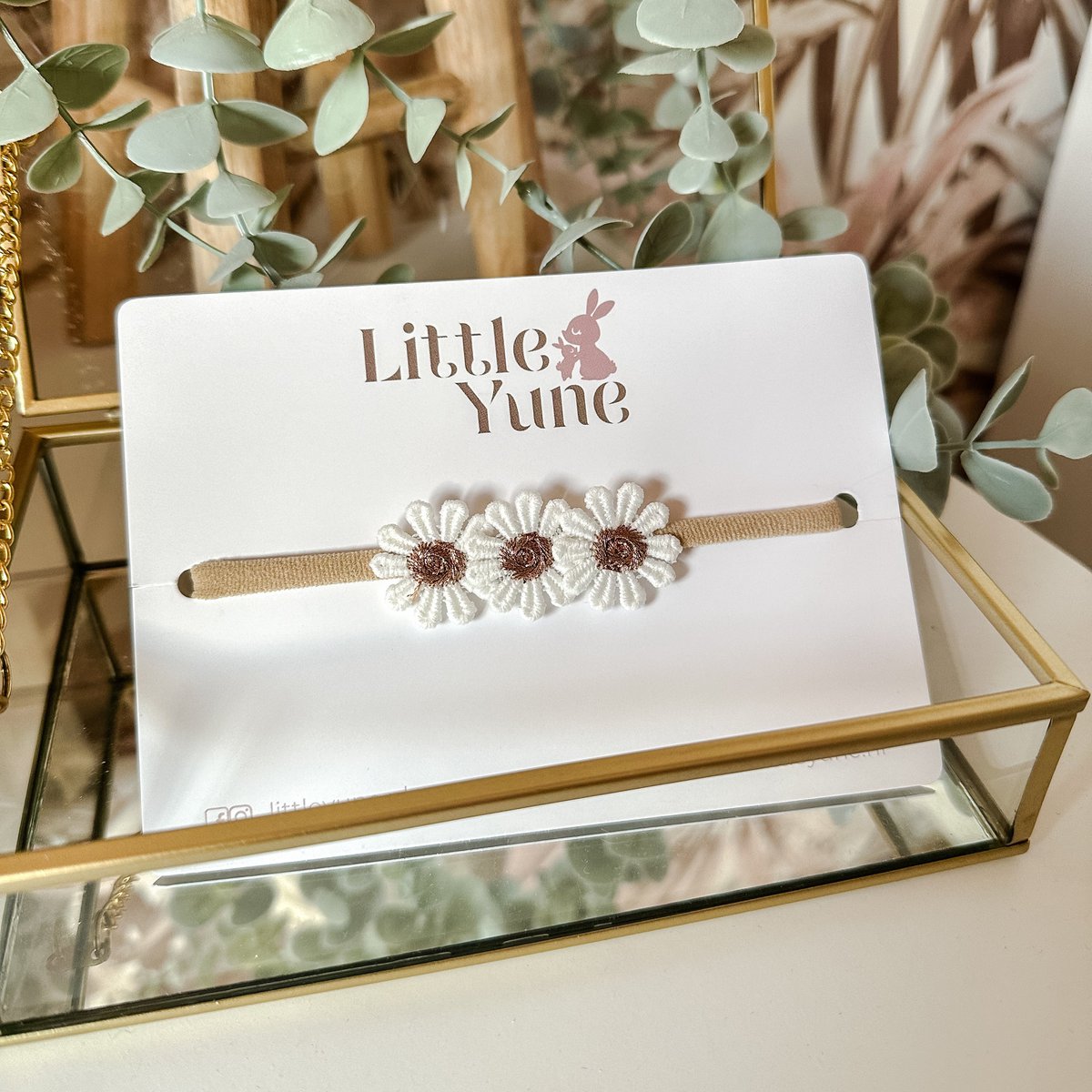 Hairband Madelief - Bronze