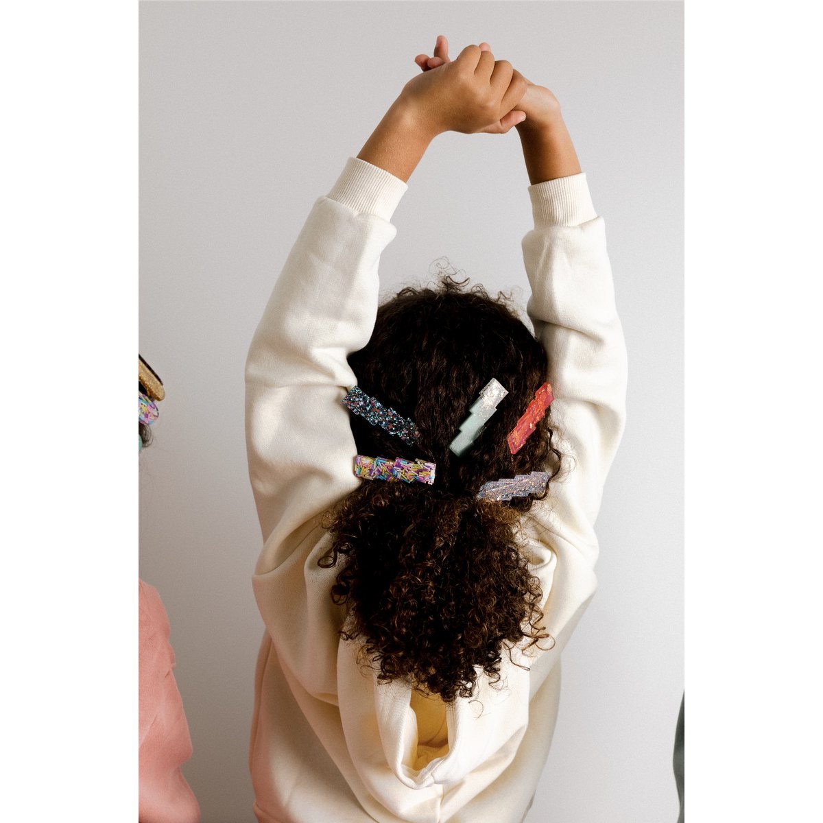 ⋒ ZIG ZAG RESIN HAIR CLIP (18 COLOURS) ⋒