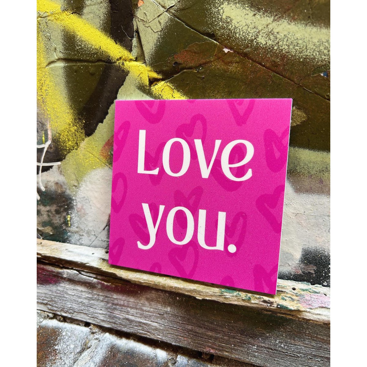 Forex Tile 10x10cm - Te amo. - %23101030008