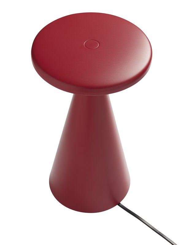 BORDLAMPE NYHAVN VINRØD