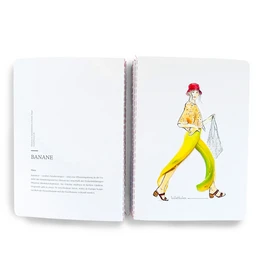 Stitched booklet | banana