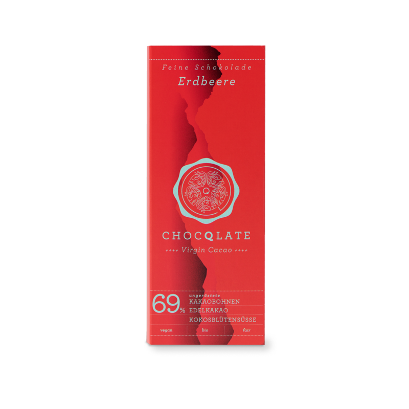 CHOCQLATE chocolate orgánico FRESA