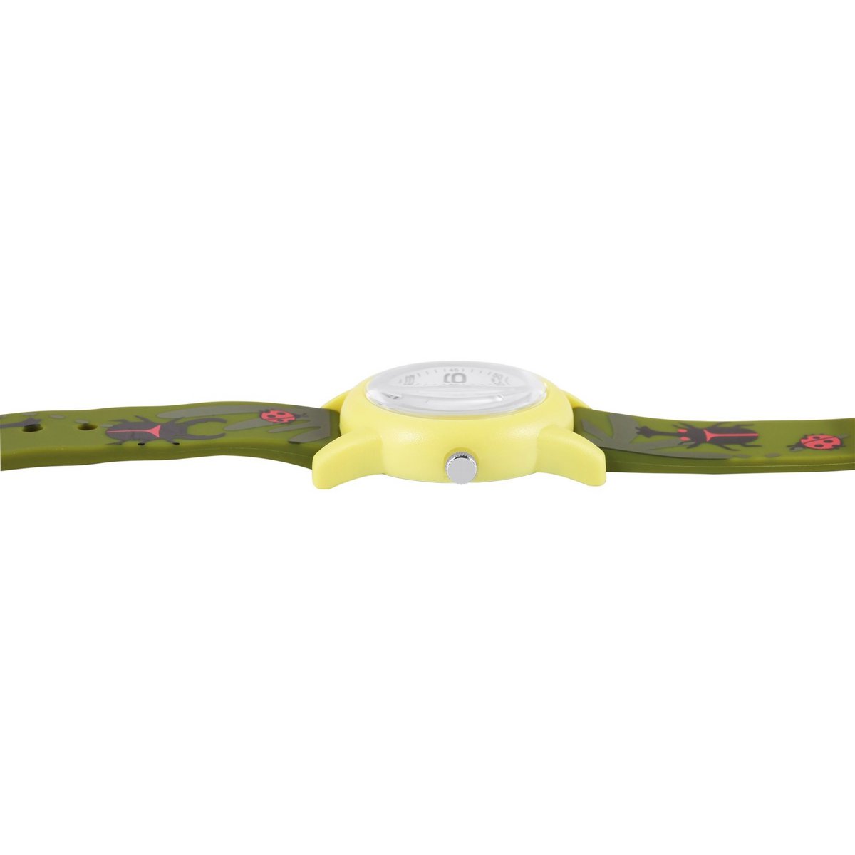 Q&Q children's watch "Beetles and natural patterns", resin band, 10 ATM