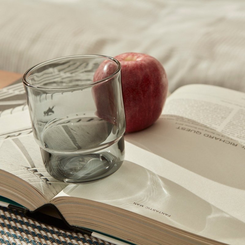 Piccadilly Tumbler Smoke (Set of 2)