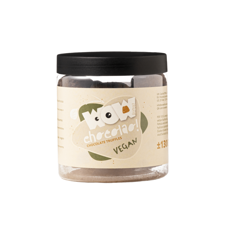 Vegan Chocolate Truffles Gift Jar 130g | Dairy-Free Chocolate