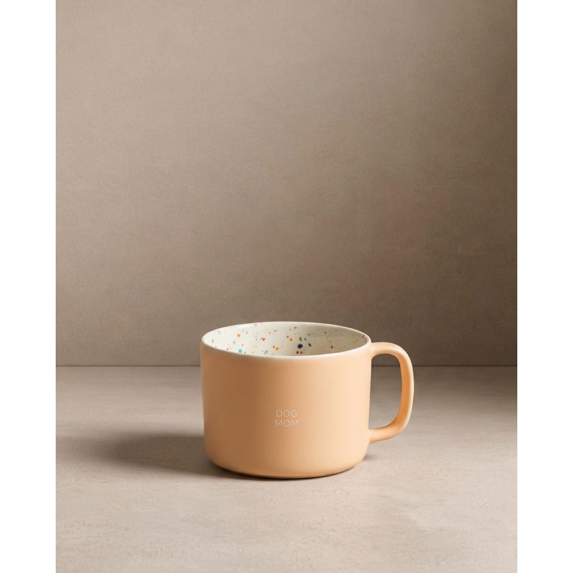 Orange/White Mug 450ml