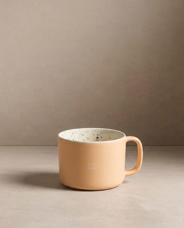 Orange/White Mug 450ml