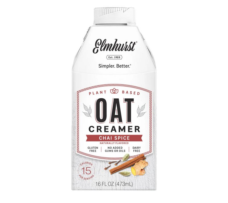 Chai Spice Oat Creamer von Elmhurst 473 ml