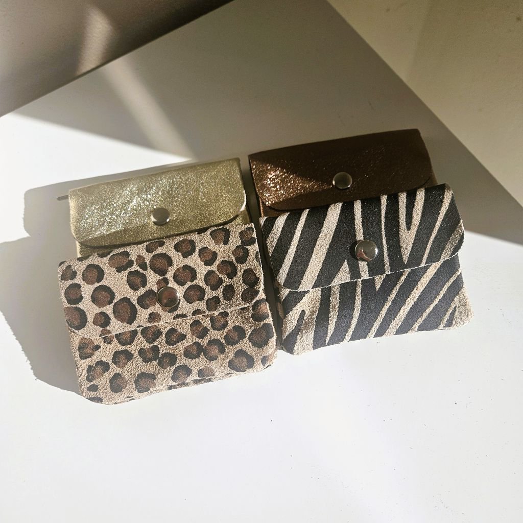 Mini Wallet Zebra