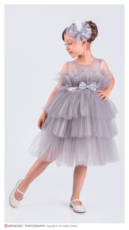 Kinderjurk 6-10y.