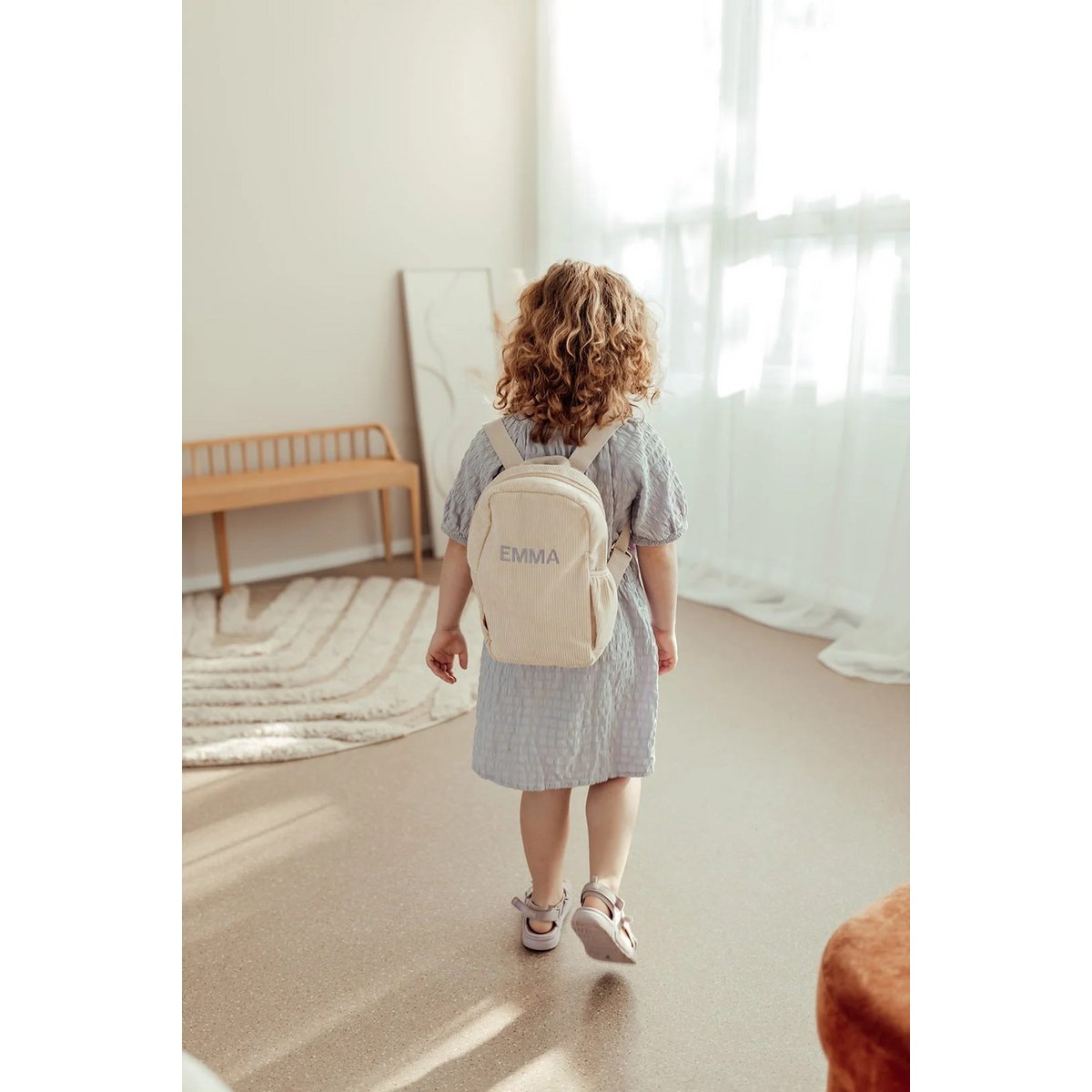 Soda Fashion Backpack Rib Beige