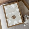 Geschenkbox zur Taufe mit Kordel, Anhänger und Säckchen für Geldgeschenke