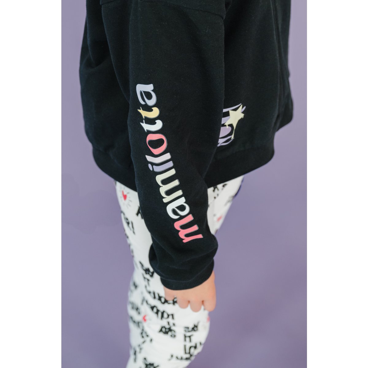 Chloe Cool - Chaqueta con capucha negra