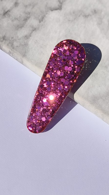 ⋒ Harpiks hårklippakke - Glitter Sakura (8 varer) ⋒