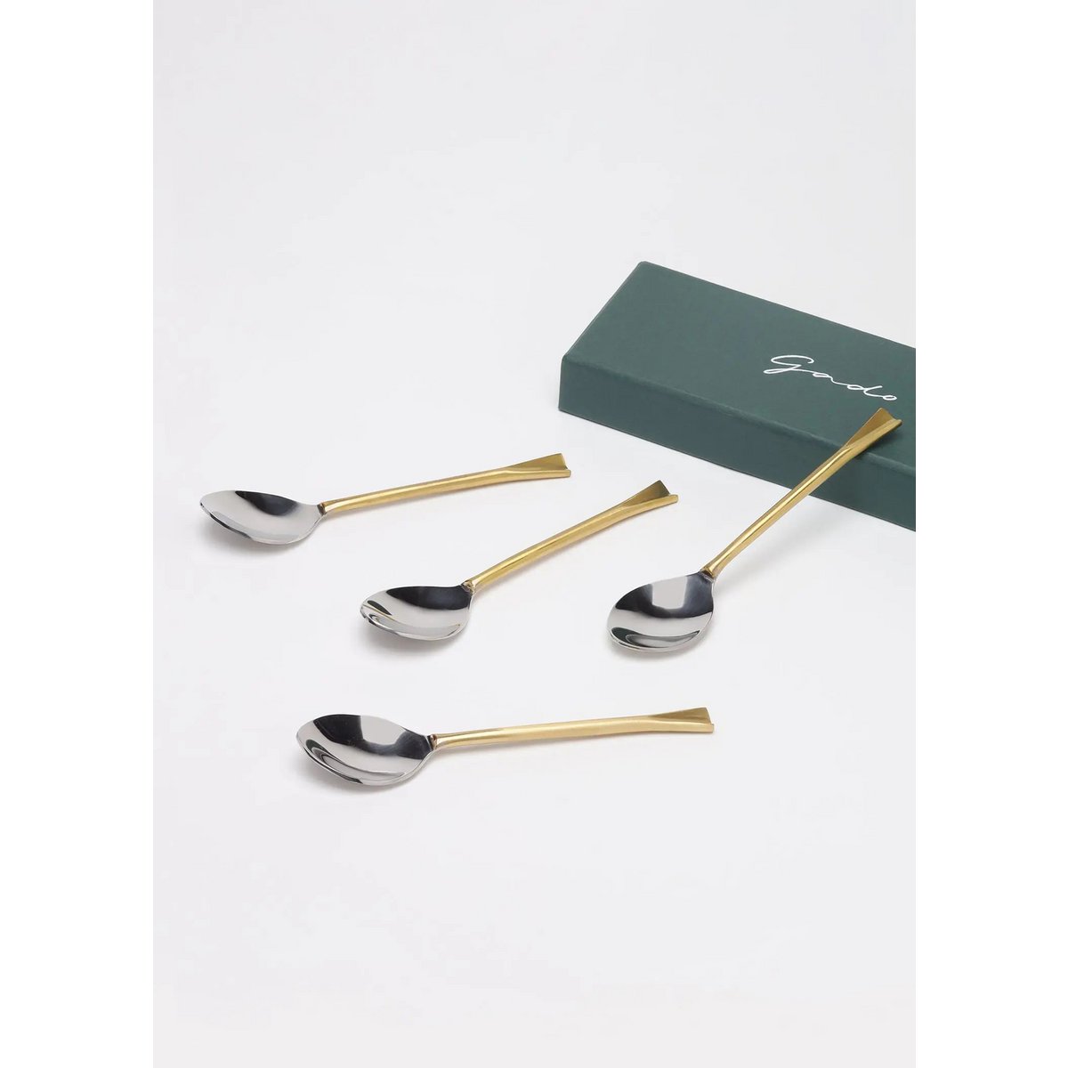 Table Spoons | Sona Chaandi Dessert Handmade | Set of 4