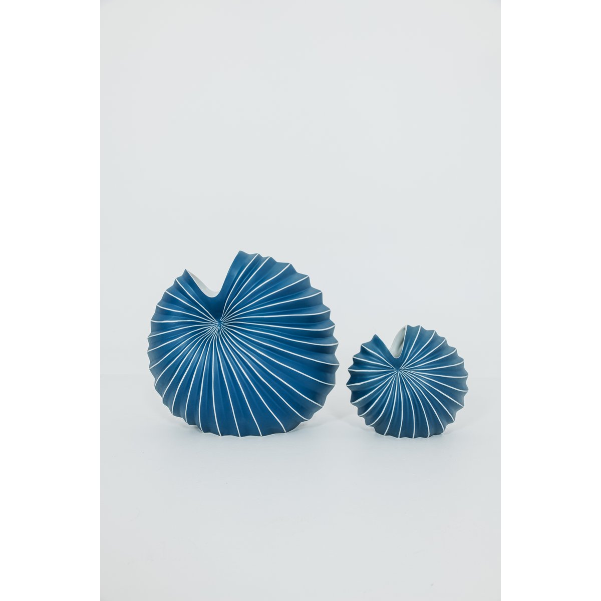 Vase Palm - Bleu Marine Taille L