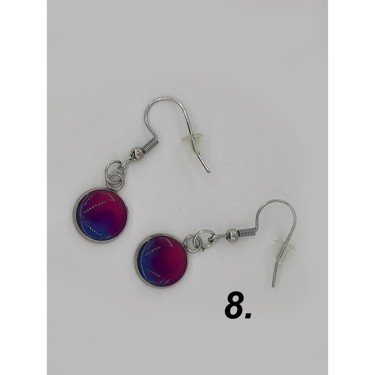 %231185 juego de collar/pendientes bisexuales